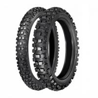 Мотошина Bridgestone gritty ed03/ed04 80/100 -21 51p tt front